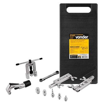 Imagem de Flangeador E Cortador De Tubos, Jogo Com 11 Pçs, Vonder.