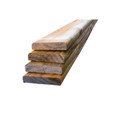 Imagem de KIT 5 peças deck de madeira Pinus tratado com nós 9x290 centímetros (C