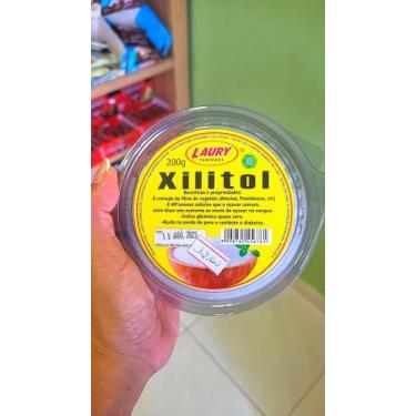 Imagem de Xilitol sabor ameixa e framboesa 200gr Laury temperos 