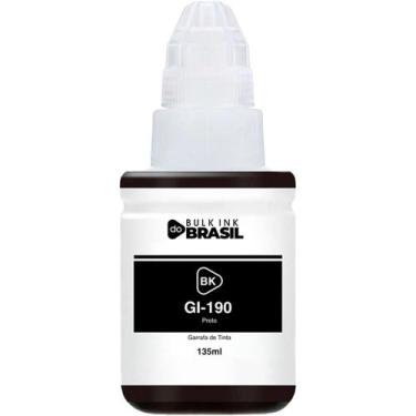 Imagem de Tinta Para Canon G3110, G3111, G4100 Gi-190 - Bulk Ink Do Brasil, Pret