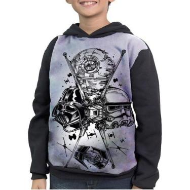 Imagem de Moletom Infantil Star Wars Stormtrooper Império Galáctico - smoke, Pre