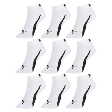 Imagem de Kit 9 Pares de Meias Puma Sapatilha Esportiva Masculino