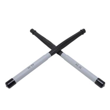 Imagem de RiToEasysports Escovas de Tambor, 1 par de Escovas de Tambor Cajon de Nylon Retráteis Com Alça para Apresentações Práticas