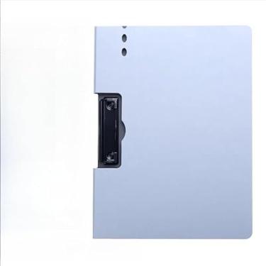 Imagem de pasta colorida prancheta com capa A4,material de escritorio(azul bebe5391B)