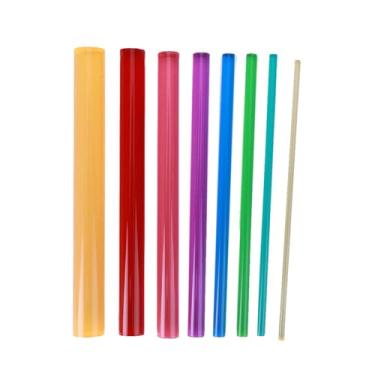 Imagem de Conjunto de 8 peças de ferramentas de pontilhamento de mandala de acrílico DIY para pintura em rocha, arte de unhas e escultura em cerâmica, ferramentas de desenho artesanais leves e duráveis