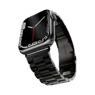 Imagem de Pulseira De Aço Inoxidável De 46mm 49mm Para Apple Watch Ultra, Bracel