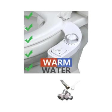 Imagem de Assento De Bidê Para Canhotos Com Água Quente, Pulverizador Para Vaso 