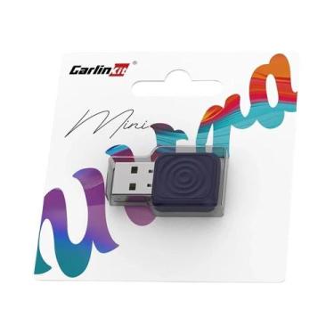 Imagem de Adaptador Mini Wireless CarPlay Android Auto 5.0 CarlinKit OEM Plug An