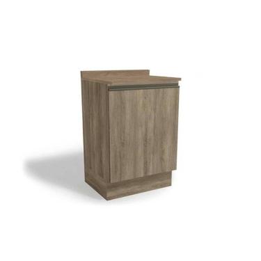 Imagem de Balcão Cozinha P- Cooktop C- Tampo Maxxi G742 C- 1 Porta 60cm Nogal-nogal - Kappesberg