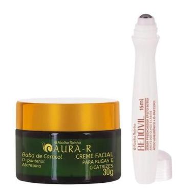 Imagem de Creme Facial Baba De Caracol Rugas e Cicatriz + Sérum Preenchedor Olho