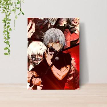 Imagem de Quadro Tokyo Ghoul Anime A4  Placa MDF 10 - Lomi Art