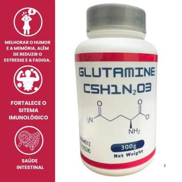Imagem de Glutamina Em Pó Fortaleça Sua Saúde E Imunidade 300g - Peça Já! - Ofic