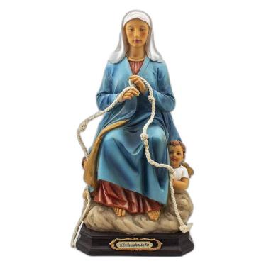 Imagem de Imagem Nossa Senhora Desatadora Dos Nós Sentada Importada