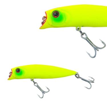 Imagem de Isca Artificial Brava 77 Marine Sports Flutuante 7,7m Com Sistema Magnético (24 - AMARELO LIMÃO)