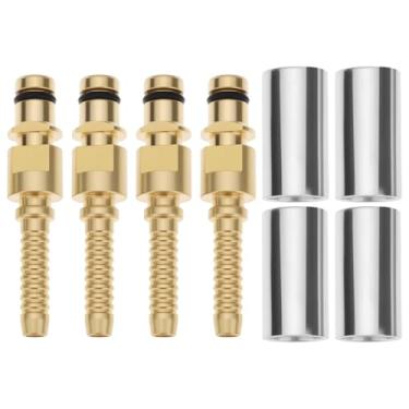 Imagem de Micro Traders Adaptador de conector rápido de 6 mm compatível com mangueiras de lavadora de pressão Karcher K2 a K7