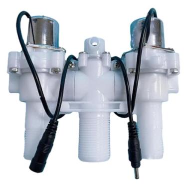 Imagem de Generic Válvula Solenoide para Vaso Sanitário Instantâneo - Acessórios para Vaso Sanitário - Espaçamento de 9,1 cm - Fácil Instalação e Montagem - Leve - Peça