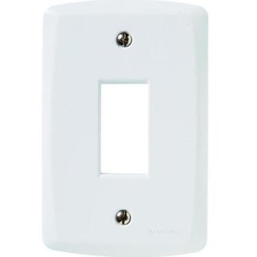 Imagem de Placa 1 posto 4x2 vert lux2 57105003 tramontina