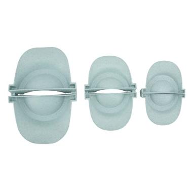 Imagem de Utensílios de cozinha, prensa Empanadas de diferentes tamanhos para cozinhar cozinha, 3 peças, máquina de fazer bolinhos para cozinhar cozinha (azul celeste)