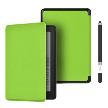 Imagem de Akacy Capa para Kindle paperwhite de 6,8 polegadas 11 geração (2021, modelos M2L3EK). Capa traseira de borracha TPU de silicone flexível e fina, fina, com cantos reforçados (25)