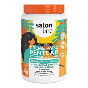 Imagem de Creme para Pentear Ativador de Cachos Definição Nutritiva 1kg Salon Li