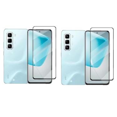 Imagem de Película Vidro Temperado 3D 9D Para Infinix Hot 60 Pro X6885-2 Unidade