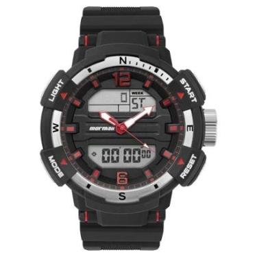 Imagem de Relógio Mormaii Masculino Wave Preto - MOBJ4097/8R-Masculino