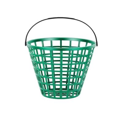 Imagem de oshhni Cesto/Balde para Bolas de Golfe, Suporte para Acessórios de Estádio, Organizador de Armazenamento para Campo de Treino, Recipiente para Bolas de, S Hold 50pcs