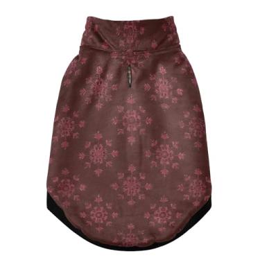 Imagem de SEHANY Casaco de Natal Flocos de Neve para Cães Pequenos, Super Quente À Prova de Vento, Jaqueta de Inverno Macia e Confortável para Clima de Neve Fria com Orifício de Coleira para Animais de