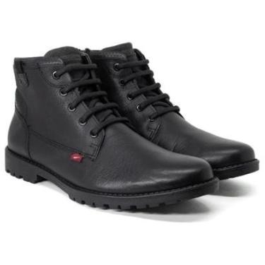 Imagem de Bota Coturno Masculina Ferracini 24h Cross Couro Legítimo com Cadarço Solado Tratorado 9932-517-Masculino