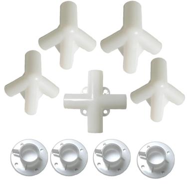 Imagem de Conectores Gazebo 3x3m Tenda Universal Kit 9 Peças Resistente