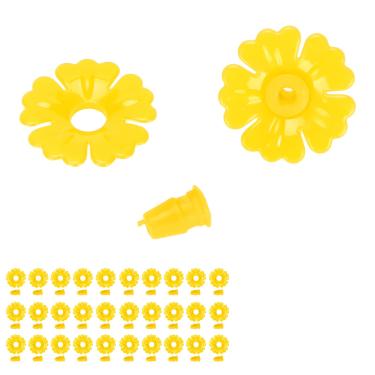 Imagem de Fafeicy 30 Peças de Reposição do Alimentador de Pássaros, Alimentador de Beija-flor, Flores Penduradas, Portas de Alimentação de Pássaros, Peças de Reposição, Suprimentos de Jardim Com Estrutura (#13)