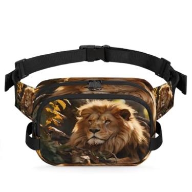 Imagem de Pochete floral mandala boho ciano para mulheres e homens com alça ajustável bolsa de cinto bolsa transversal bolsa de peito bolsa tiracolo bolsa tiracolo, Cor 21