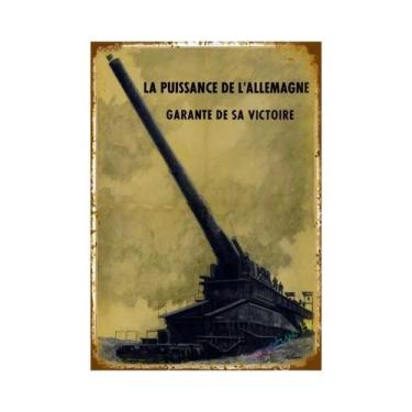 Imagem de Placa De Metal Vintage Alemã Para Decoração De Casa, Bar, Garagem, Caf