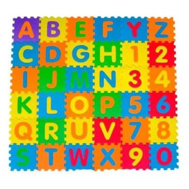 Imagem de Tapete Tatame EVA 36 Peças 12x12x0,7 Cm - 20 COMERCIAL