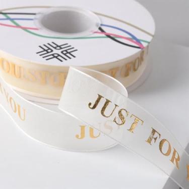 Imagem de Fita dourada de estrela, cordão de embrulho de presente, para embrulho de aniversário, laços de cabelo, artigos de presente de festa, artesanato DIY (A)