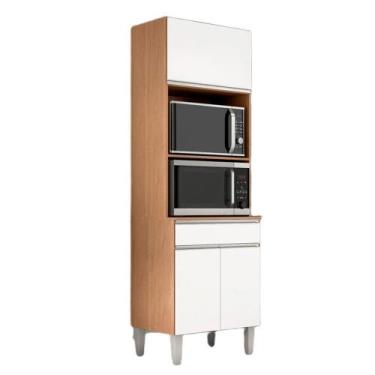 Imagem de Armário Paneleiro Andréia Torre Quente Multiuso Cozinha AJL Móveis, Am