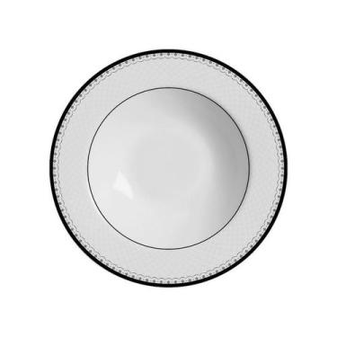 Imagem de Conjunto Com 6 Pratos Fundo Helena 25Cm - Alleanza Cerâmica
