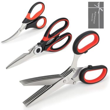 Imagem de Conjunto de 3 Peças, Tesoura, Tesoura Cozinha