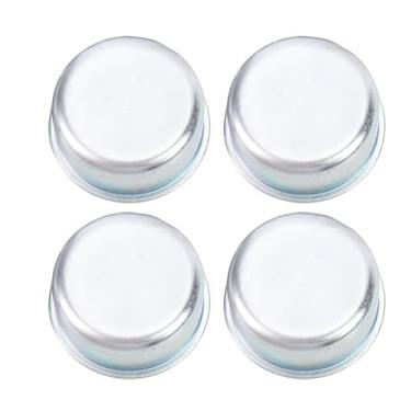 Imagem de Fydun Tampa contra Poeira do Eixo do Trailer de 4 Unidades de 1,98 pol., Tampa de Graxa Galvanizada de Aço para Reboques Dexter EZ Lube de 2.000 a 3.500 Libras, Com Superfície Lisa