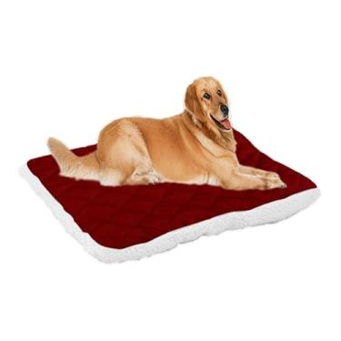 Imagem de Tapete de Pelúcia para Pets Macio Confortável Quente Cama Cachorro canil Almofada Filhote Cobertor Suprimentos