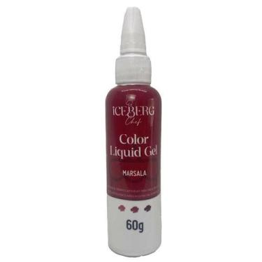 Imagem de Kit 3 un Color Liquid Gel Marsala 25g Iceberg Chef