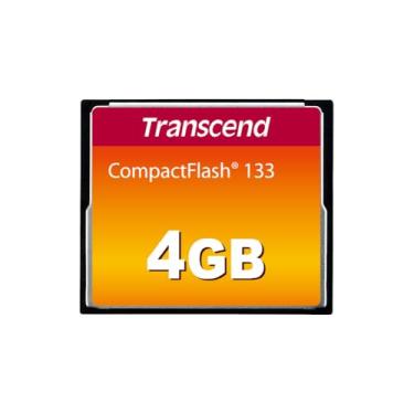 Imagem de Transcend 4 GB 133X CompactFlash Memory Card TS4GCF133