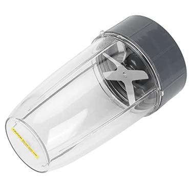Imagem de Cryfokt Conjunto de Copo e Lâmina de Liquidificador Durável Copo de 24 Onças Com Lâmina Extratora de Reposição, Sem BPA, Ideal para Liquidificador de 600 W 900 W, Substituição Direta, para Amantes
