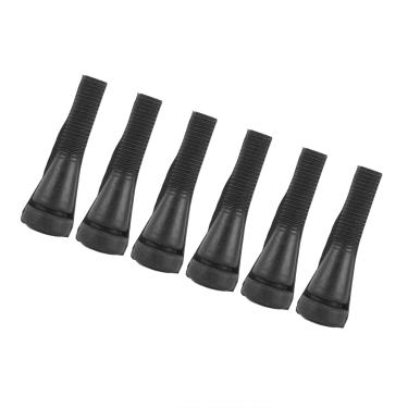 Imagem de GLOGLOW Dedos Depenadores de Frango Duráveis, 100 Peças, Dedos de Borracha para Depenador de Aves, Bastões Macios de Remoção de Pelos para Patos, Gansos de Frango, Acessórios para Máquinas de (Preto)