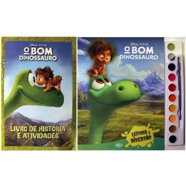 Imagem de Kit de livros infantis: Coleção disney aquarela o bom dinossauro + liv