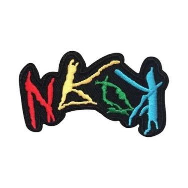 Imagem de Emblemas De Banda De Música Punk Rock 5PCS Patches De Bordado Em Tecid