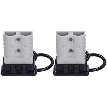Imagem de aqxreight Conector de Alimentação 120A 600V Durável Leve Resistente Conexão Rápida Desconecte Bateria Conector RápidoContatos Vermelhos Com Vida útil Mais Longa Usando Policarbonato é Feito é e