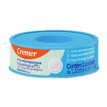 Imagem de CREMER FITA MICROPOROSA HIPOALÉRGICA BRANCA 1,2 cm X 4,5m - no-brand