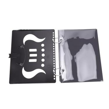 Imagem de Fockety Pasta de Música de Banda de Marcha, 5 Janelas de Plástico Transparente ABS Suporte de Partituras, Leve Com Alça de Mão para Estudantes Músicos Maestros de Banda Profissionais