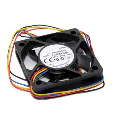 Imagem de 1 ventoinha 5010 50 mm 50 x 50 x 10 mm EFB0512HA para duas ventoinhas de refrigeração de rolamento de esferas DC12V 0,15A com 3 pinos 4 pinos PWM (padrão 4PIN PWM_NO RGB)